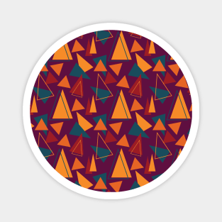 Triangle Seamless Pattern 013#002 Magnet